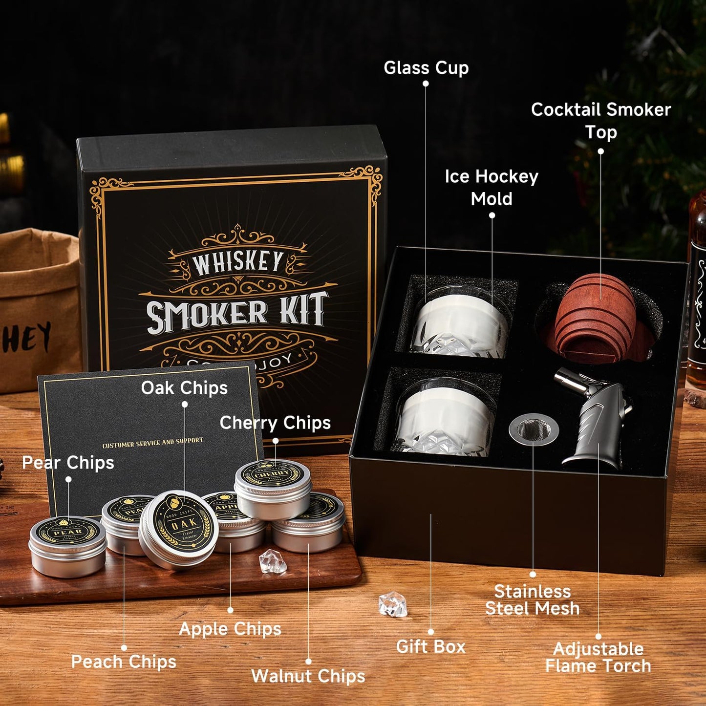 Whiskey Smoker Set